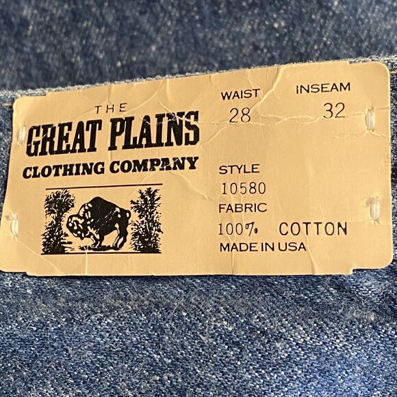 The Great Plains Women Denim Jeans Size 28x32 Relaxed Fi Relaxed Fit New w/Tags - Picture 6 of 8